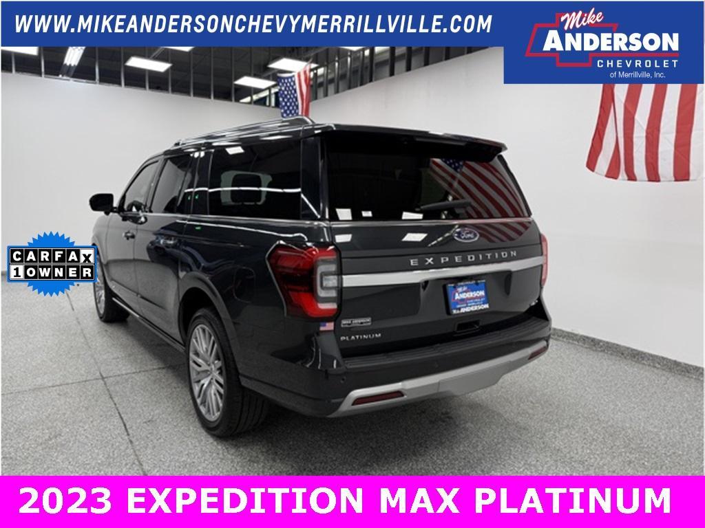 used 2023 Ford Expedition Max car, priced at $54,877