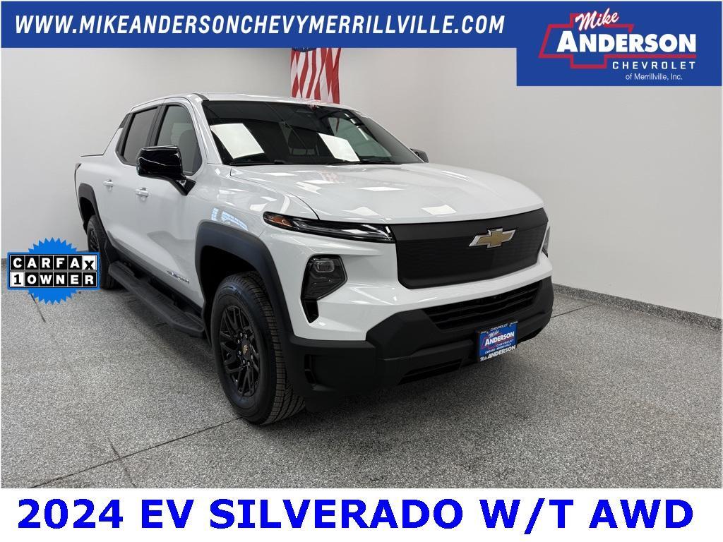used 2024 Chevrolet Silverado EV car, priced at $49,400