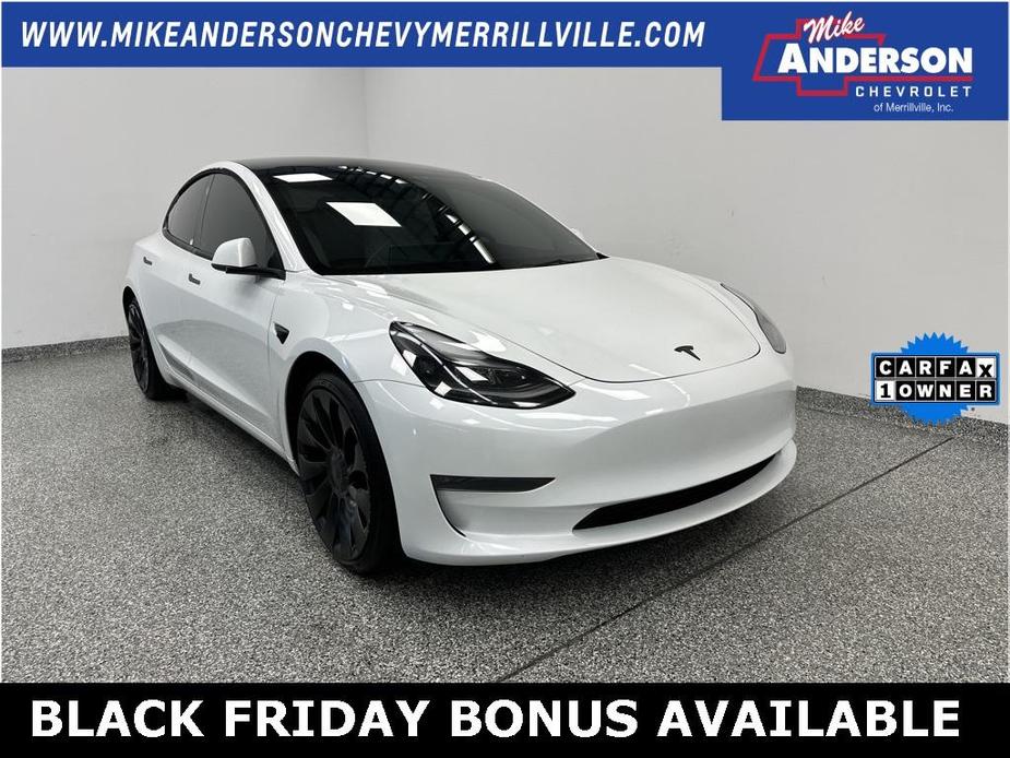 used 2023 Tesla Model 3 car, priced at $27,828