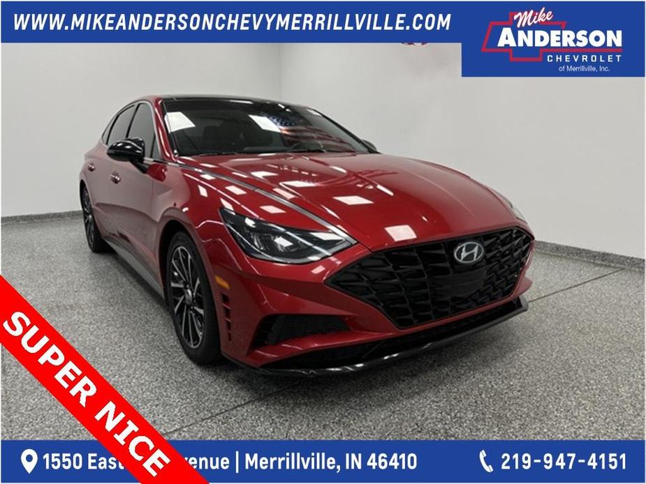 used 2020 Hyundai Sonata car, priced at $17,828