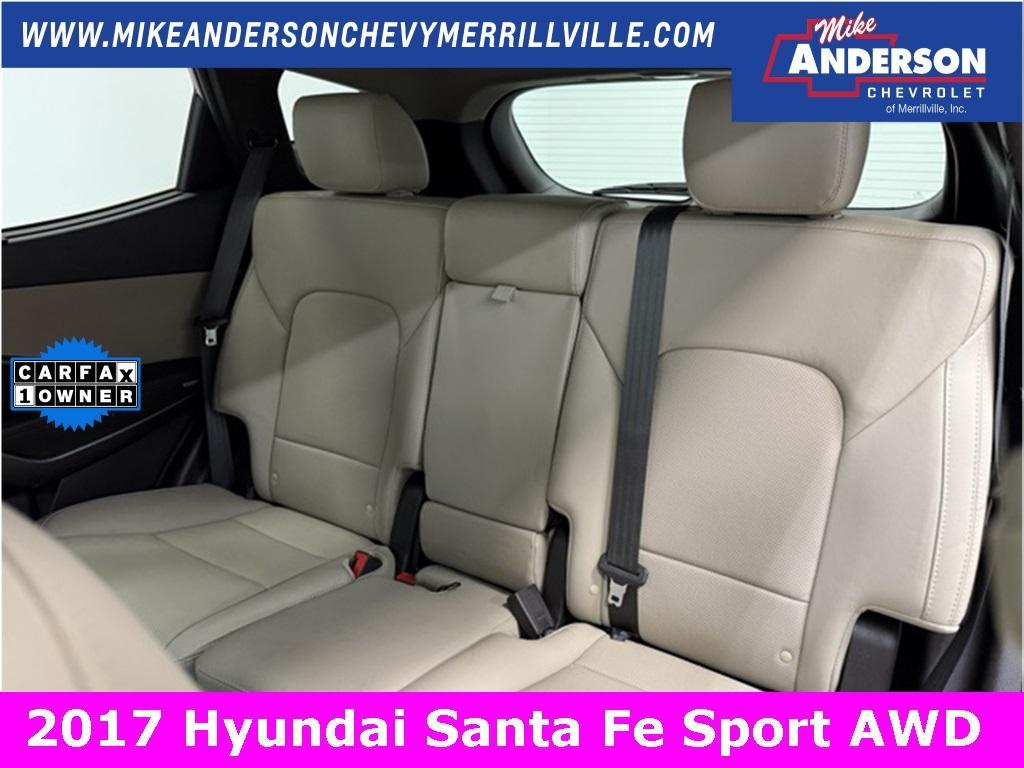 used 2017 Hyundai Santa Fe Sport car, priced at $13,828