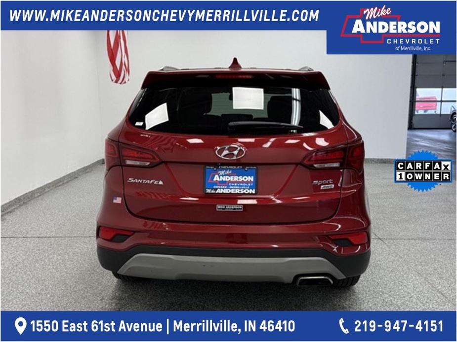 used 2017 Hyundai Santa Fe Sport car, priced at $15,714