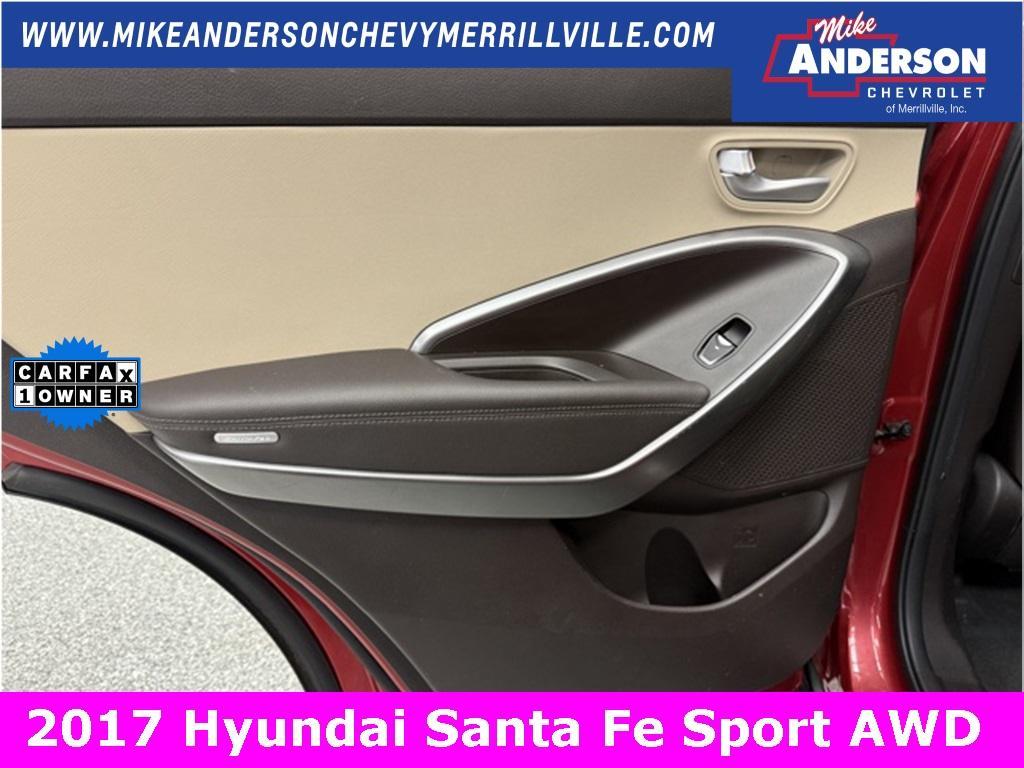 used 2017 Hyundai Santa Fe Sport car, priced at $13,828