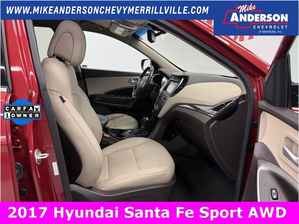 used 2017 Hyundai Santa Fe Sport car, priced at $13,828