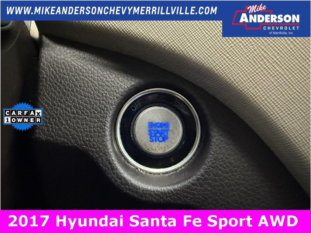 used 2017 Hyundai Santa Fe Sport car, priced at $13,828