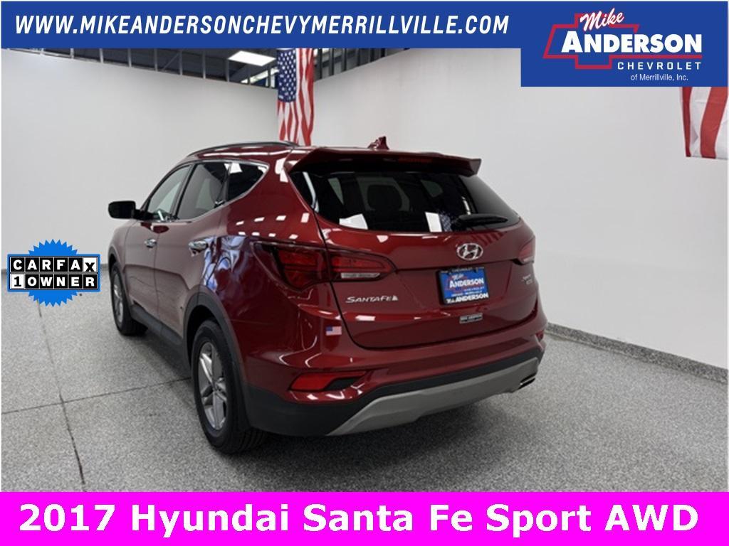 used 2017 Hyundai Santa Fe Sport car, priced at $13,828