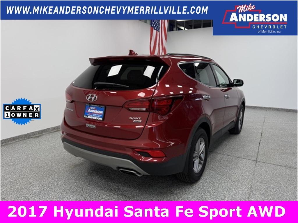 used 2017 Hyundai Santa Fe Sport car, priced at $13,828