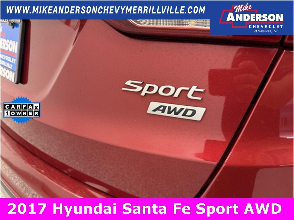 used 2017 Hyundai Santa Fe Sport car, priced at $13,828