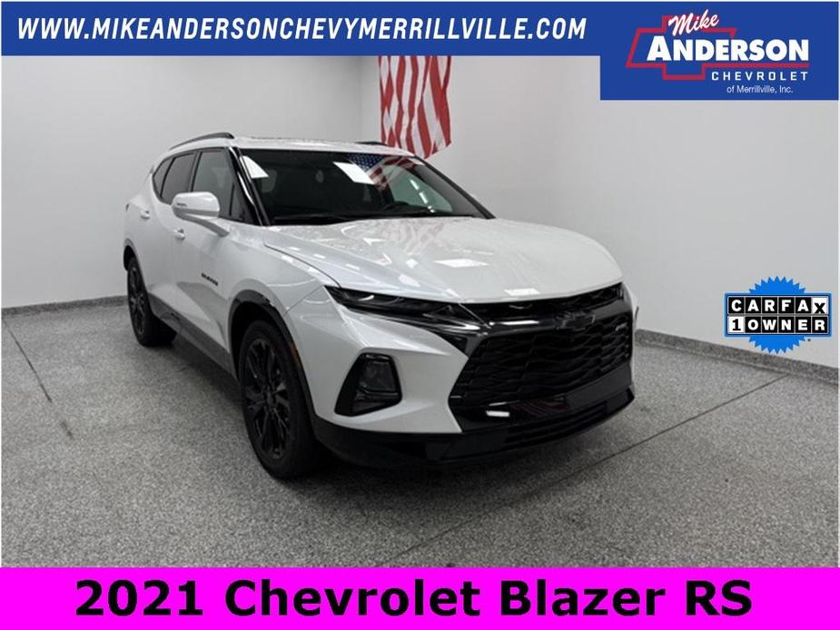 used 2021 Chevrolet Blazer car, priced at $31,777