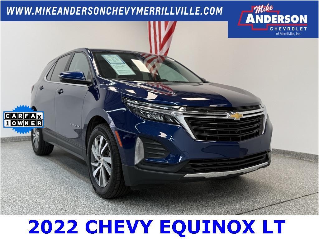 used 2022 Chevrolet Equinox car, priced at $21,721