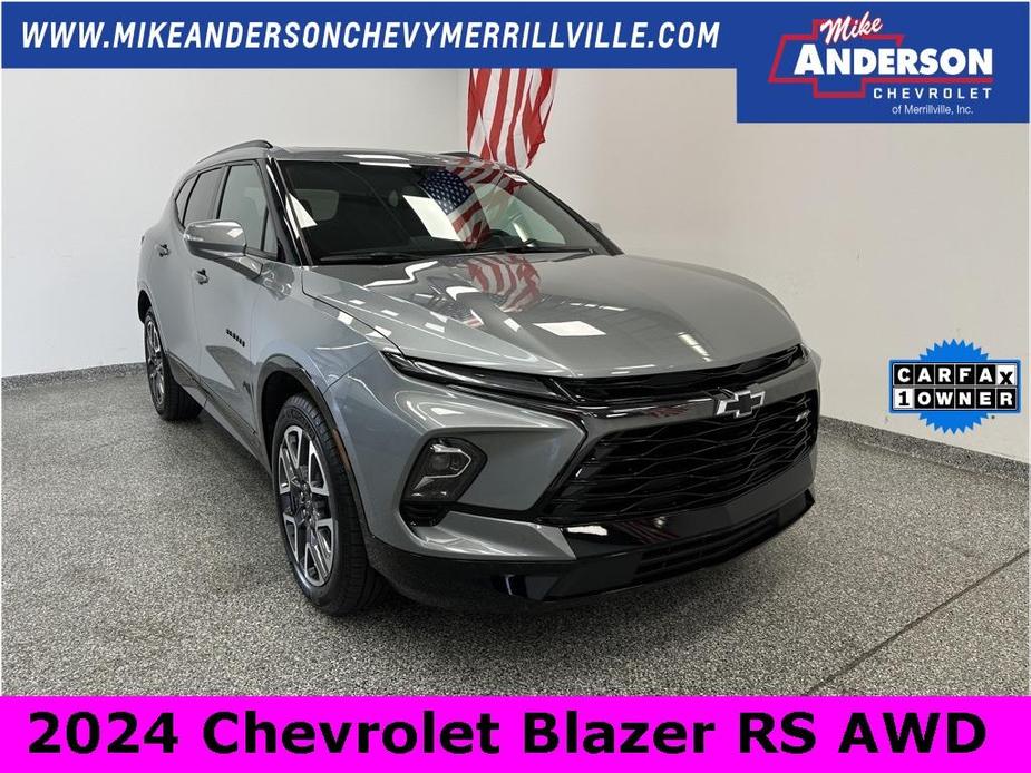 used 2024 Chevrolet Blazer car, priced at $37,500