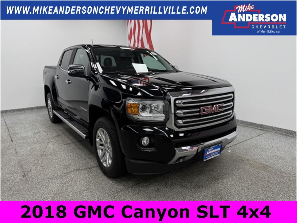 used 2018 GMC Canyon car, priced at $26,828