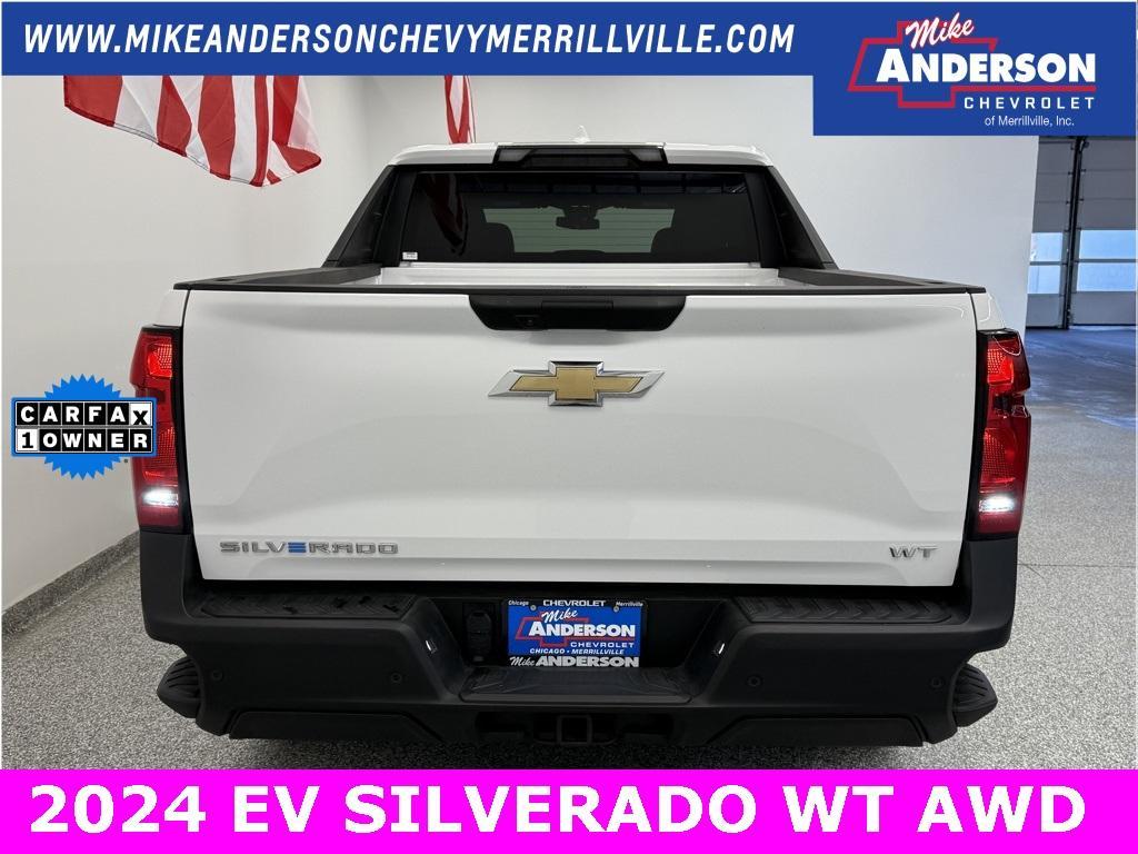 used 2024 Chevrolet Silverado EV car, priced at $62,700