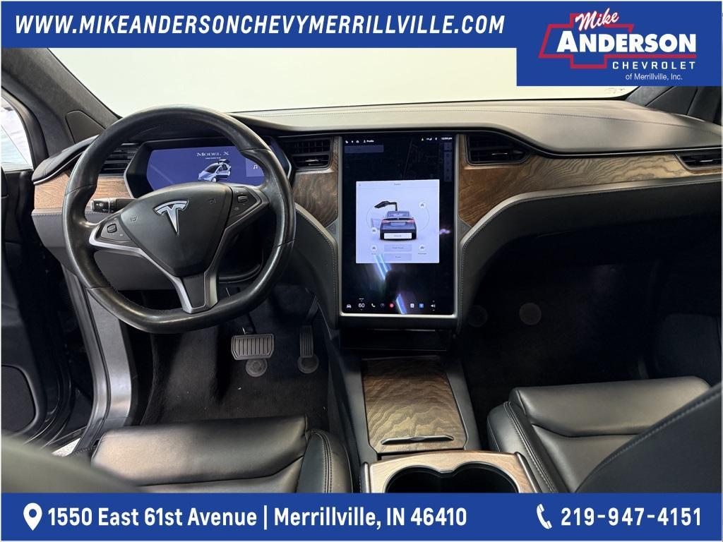 used 2021 Tesla Model X car, priced at $35,400