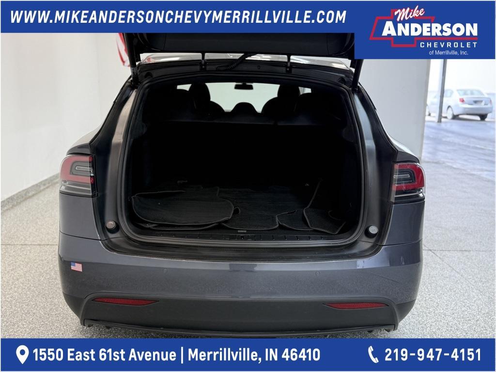 used 2021 Tesla Model X car, priced at $35,400