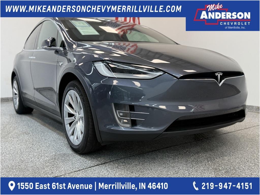 used 2021 Tesla Model X car, priced at $35,400
