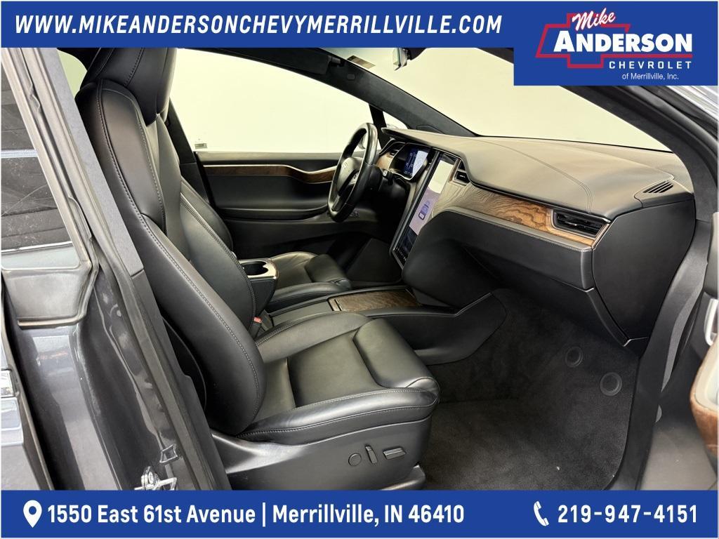 used 2021 Tesla Model X car, priced at $35,400