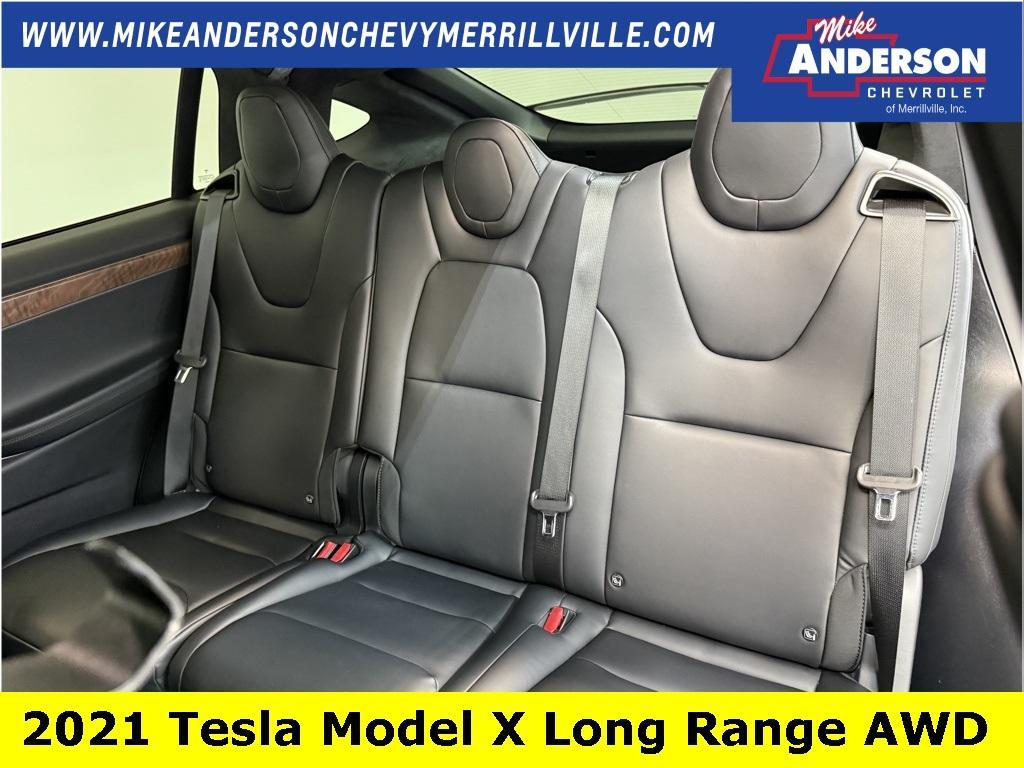 used 2021 Tesla Model X car, priced at $37,828
