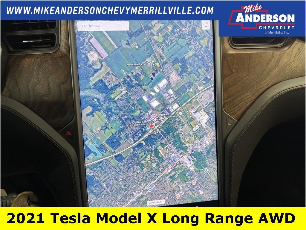 used 2021 Tesla Model X car, priced at $37,828