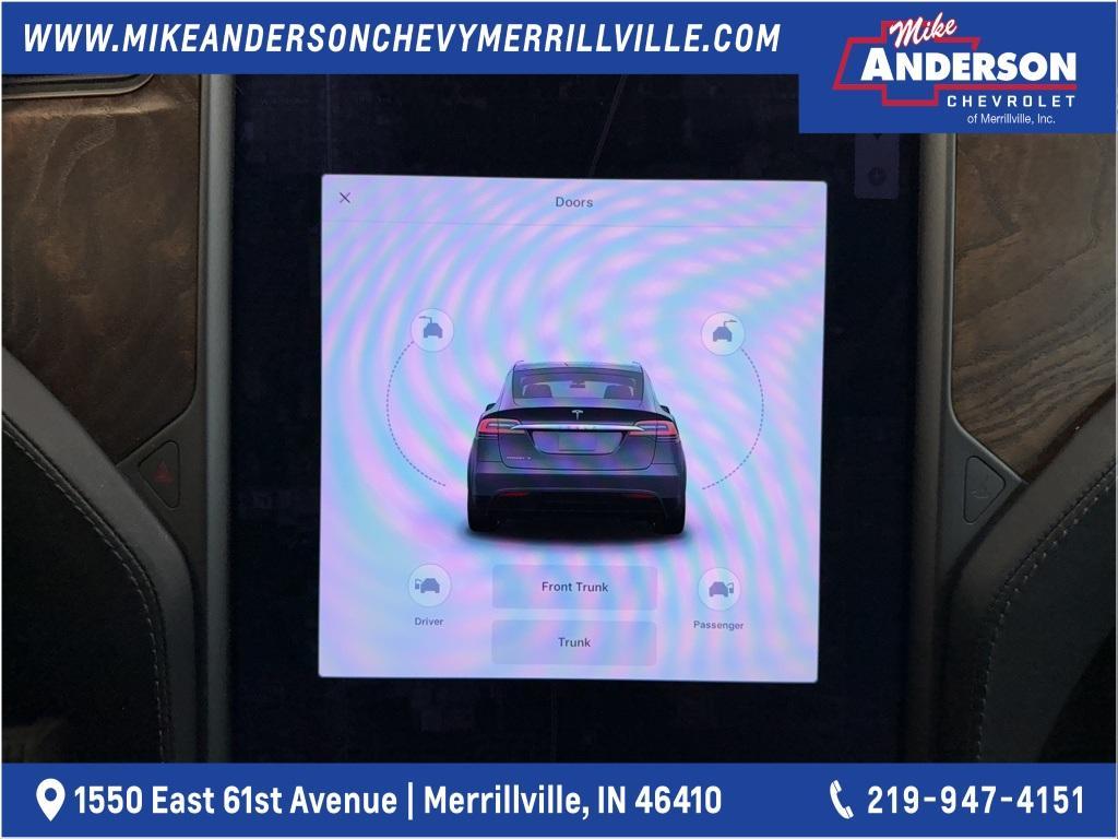 used 2021 Tesla Model X car, priced at $35,400