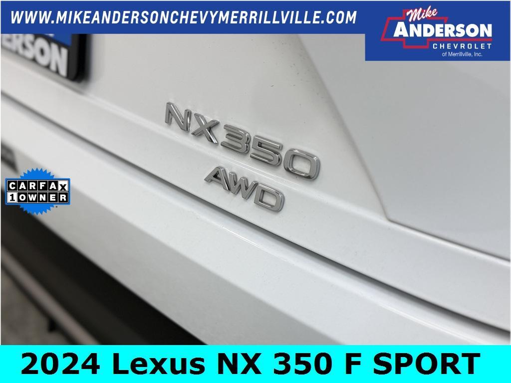 used 2024 Lexus NX 350 car, priced at $45,982