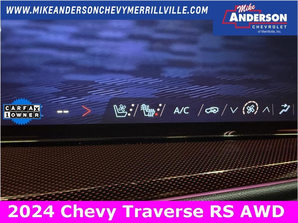 used 2024 Chevrolet Traverse car, priced at $50,500