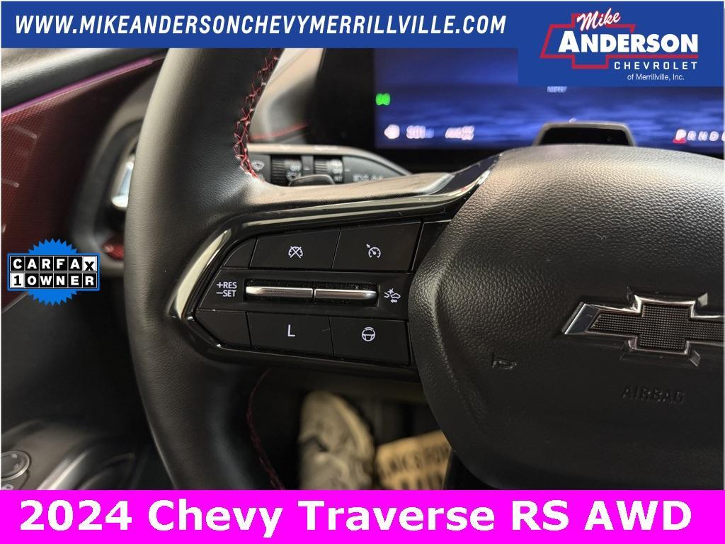 used 2024 Chevrolet Traverse car, priced at $50,500