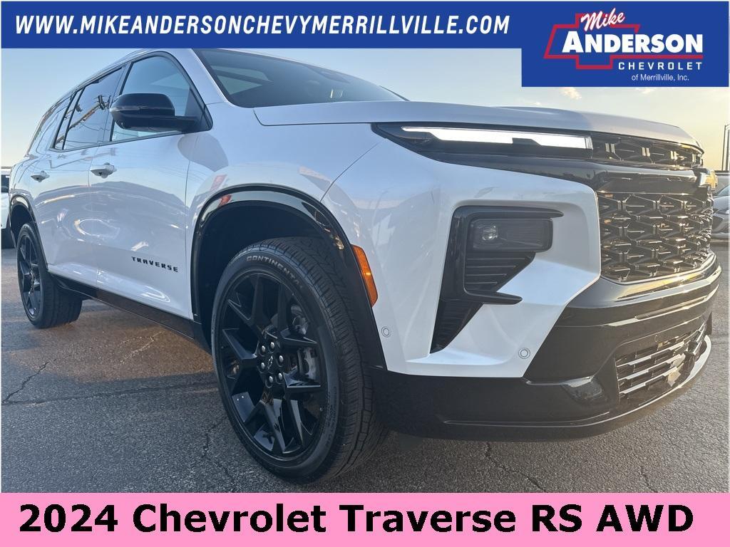 used 2024 Chevrolet Traverse car, priced at $57,850