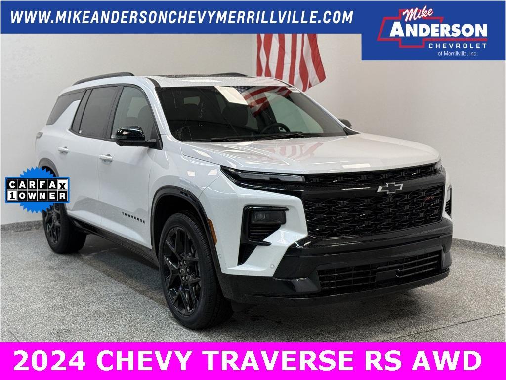 used 2024 Chevrolet Traverse car, priced at $52,400