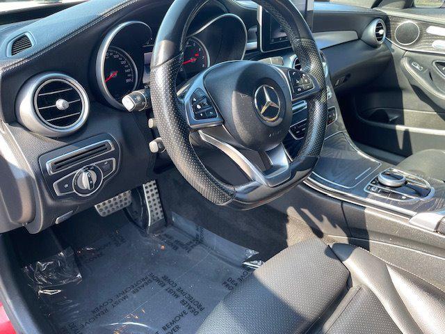 used 2017 Mercedes-Benz C-Class car, priced at $17,995