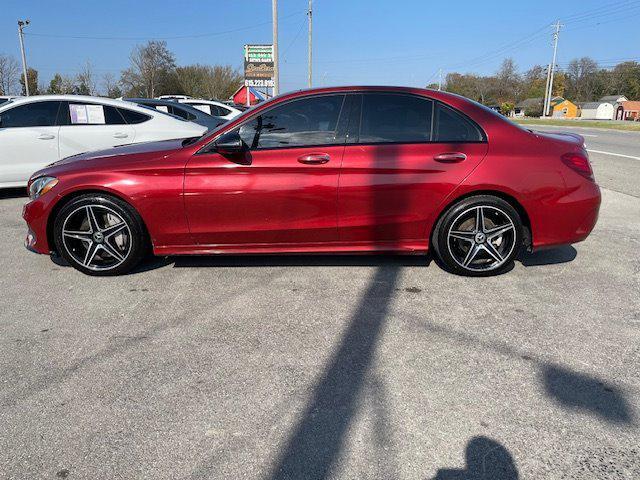 used 2017 Mercedes-Benz C-Class car, priced at $16,995