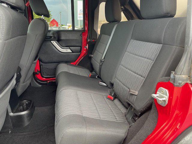 used 2011 Jeep Wrangler Unlimited car, priced at $17,995