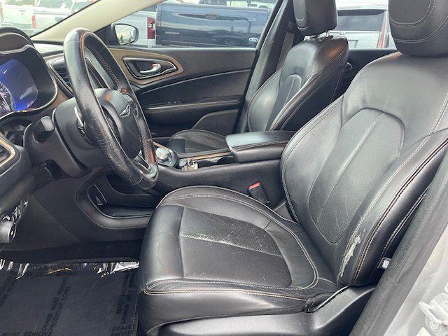 used 2015 Chrysler 200 car, priced at $6,995