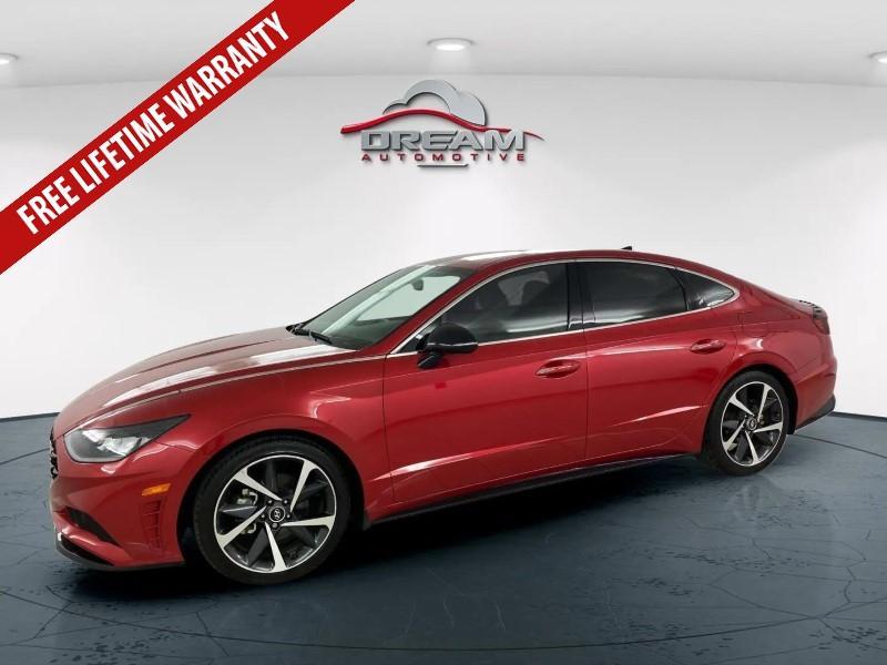 used 2021 Hyundai Sonata car, priced at $18,988