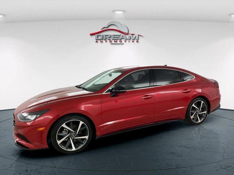 used 2021 Hyundai Sonata car, priced at $18,795