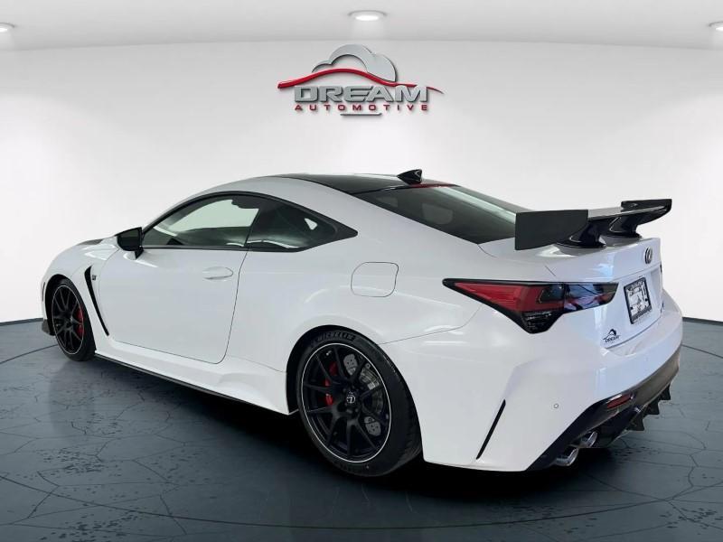 used 2020 Lexus RC F car, priced at $85,000