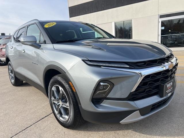 used 2024 Chevrolet Blazer car, priced at $31,400