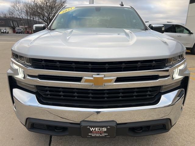 used 2021 Chevrolet Silverado 1500 car, priced at $34,000