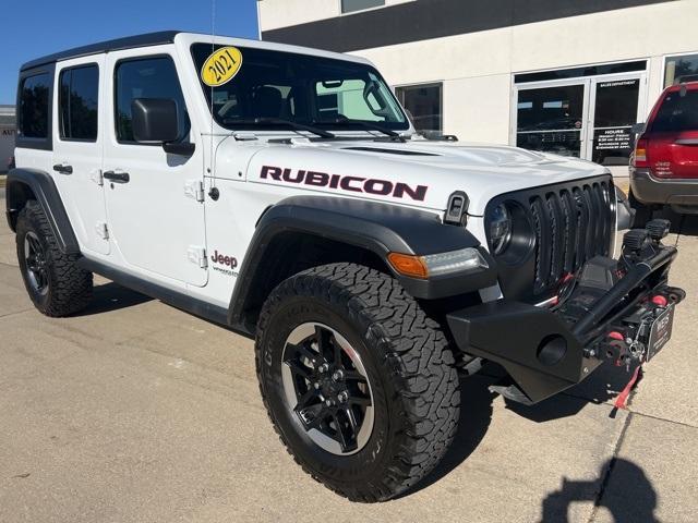 used 2021 Jeep Wrangler Unlimited car, priced at $40,000