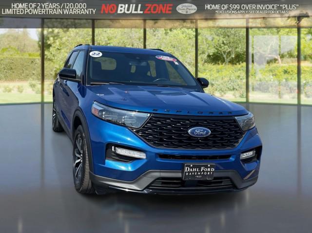 used 2022 Ford Explorer car, priced at $28,867