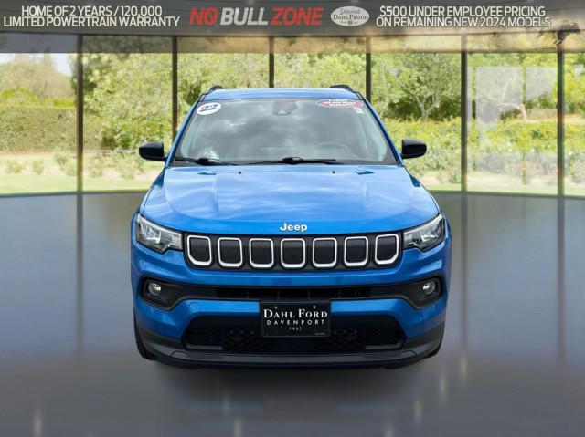 used 2022 Jeep Compass car, priced at $22,682