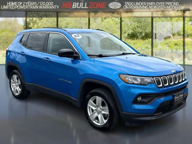 used 2022 Jeep Compass car, priced at $22,682