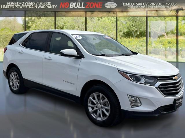 used 2021 Chevrolet Equinox car, priced at $18,444