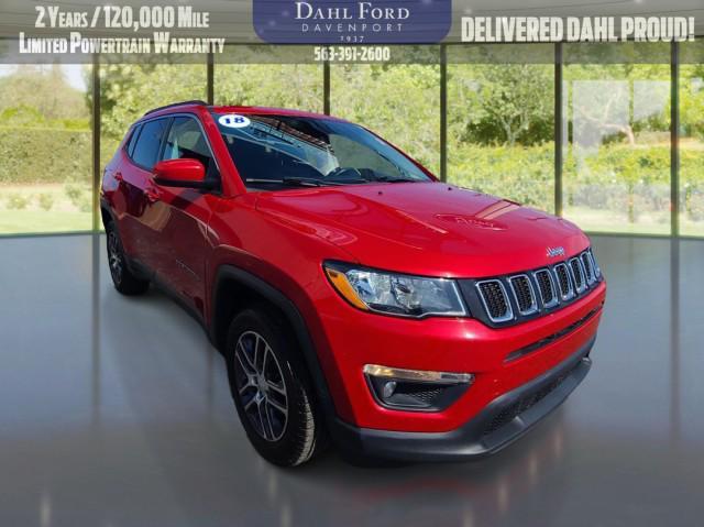 used 2018 Jeep Compass car, priced at $23,113