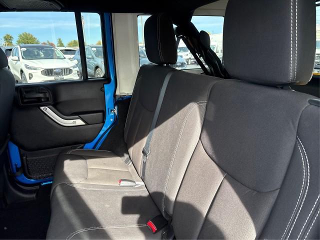 used 2015 Jeep Wrangler Unlimited car, priced at $19,734