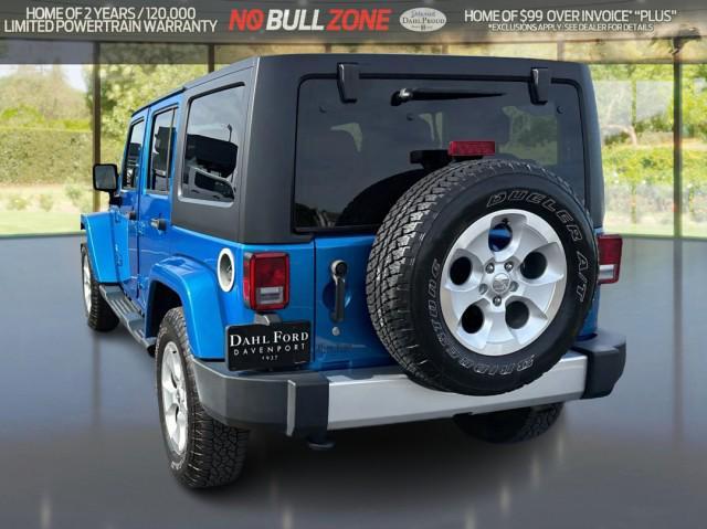 used 2015 Jeep Wrangler Unlimited car, priced at $19,734