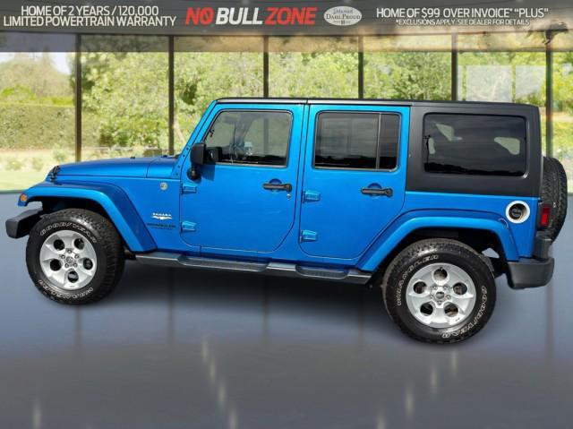 used 2015 Jeep Wrangler Unlimited car, priced at $19,734