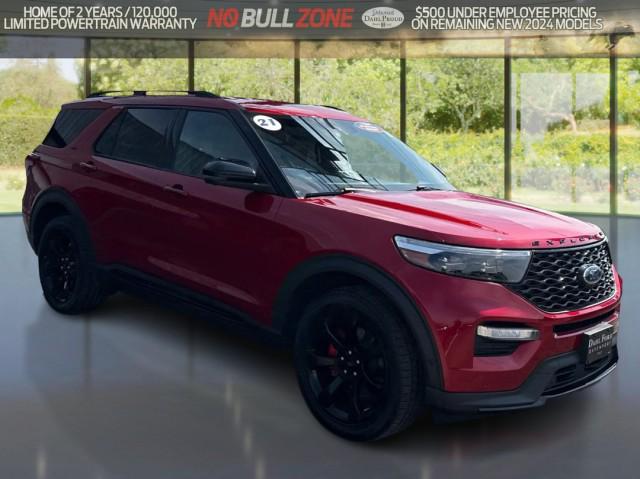used 2021 Ford Explorer car, priced at $35,851