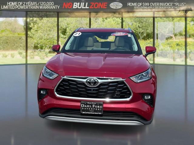 used 2021 Toyota Highlander car, priced at $39,405