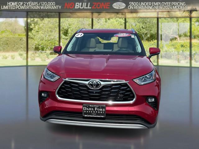 used 2021 Toyota Highlander car, priced at $39,405